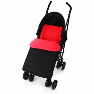 Footmuff  Buddy Jet For OBaby Disney Twin Stroller (Mickey Circles)