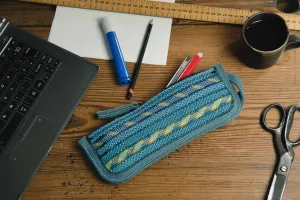 Large Zip Pouch - Water