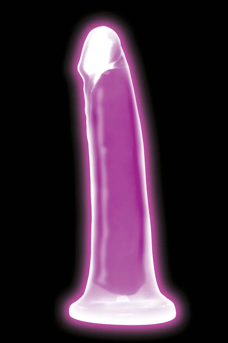 Lollicock Glow in the Dark 7 in. Silicone Dildo - All Colors