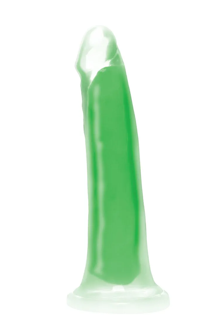 Lollicock Glow in the Dark 7 in. Silicone Dildo - All Colors