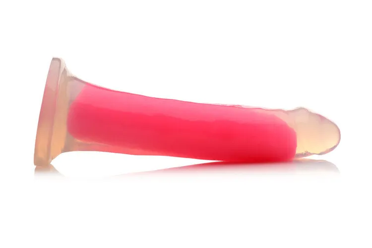 Lollicock Glow in the Dark 7 in. Silicone Dildo - All Colors