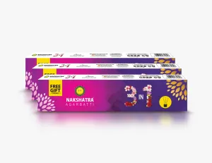 Nakshatra Agarbatti 3 in 1 Pack of 3