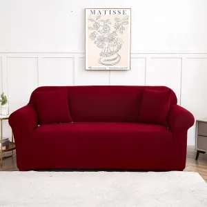 Red wine - 100% Waterproof and Ultra Resistant Stretch Armchair and Sofa Covers - The Sofa Cover House