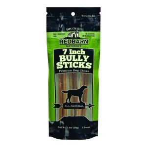 REDBARN 7" Bully Stick 3pk