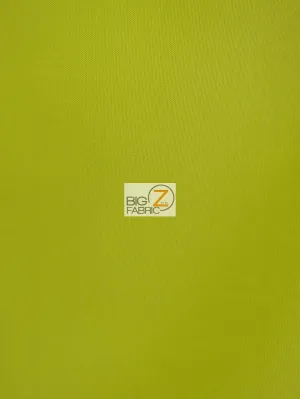 Solid Canvas Outdoor Anti-UV Waterproof Fabric / Lime / 40 Yard Roll