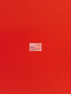 Solid Canvas Outdoor Waterproof PVC Backing Fabric / Red / Sold By The Yard Closeout!!!