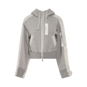 Sponge Sweat Jacket in Light Grey