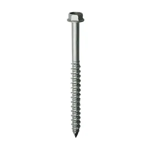 Titen® 1/4 in. x 2-3/4 in. Hex-Head Stainless-Steel Concrete and Masonry Screw (100-Qty)